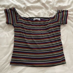 Rainbow urban outfitters top